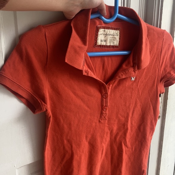 Refreshing Orange Polo w butterfly detail🍊🦋 - Picture 8 of 8